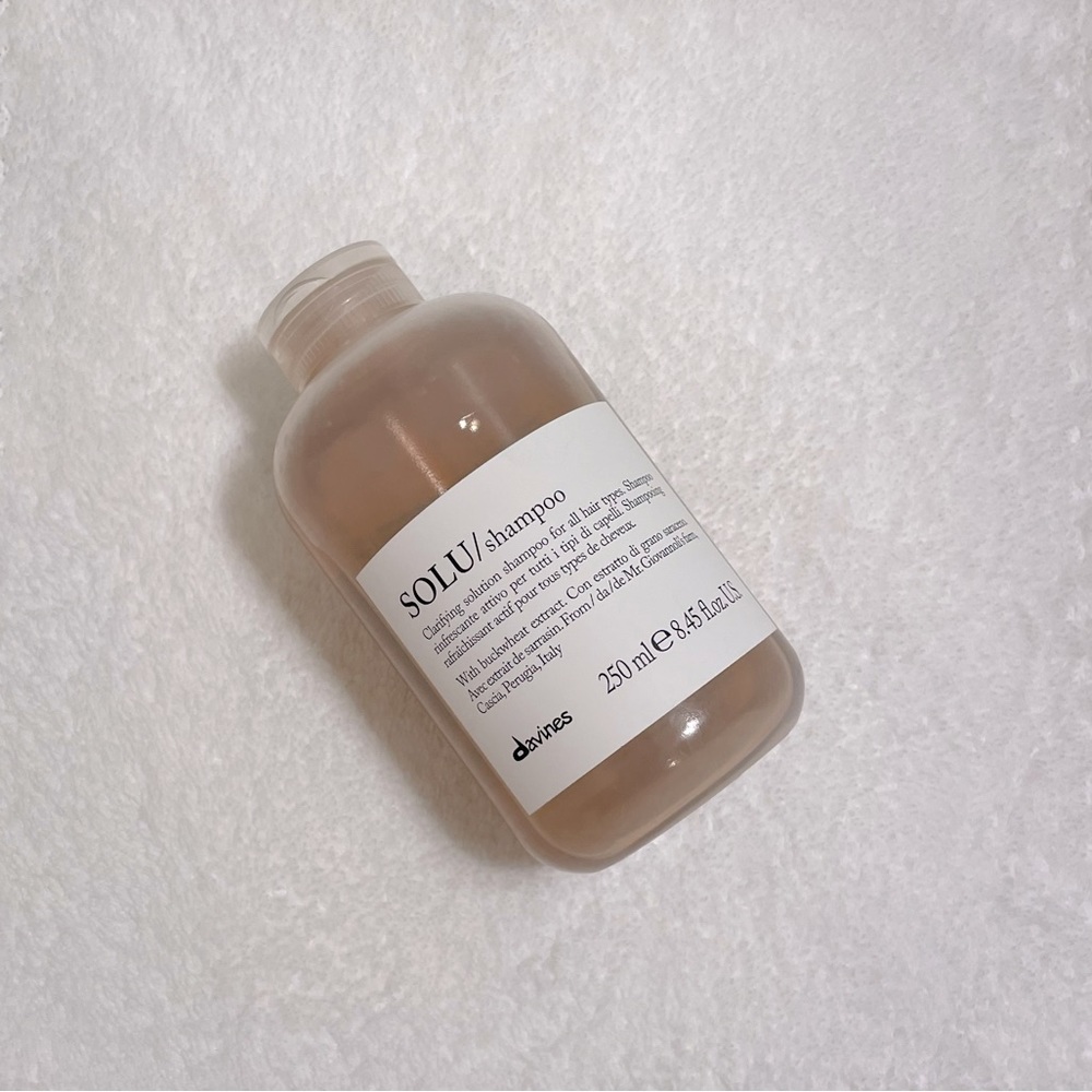davines solu clarifying shampoo